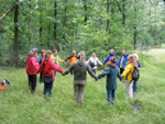 Tagesverlauf einer NLP-Ausbildung NLP-Gruppe Köln im Wald